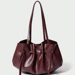 CHIFFONNÉ — Ruched Oversized Tote Bag