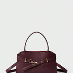 MORS — Equestrian Top Handle Bag Burgundy