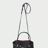 MORS — Equestrian Top Handle Bag Black
