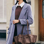 CHIFFONNÉ — Ruched Oversized Tote Bag