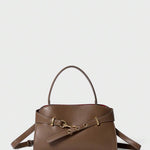 MORS — Equestrian Top Handle Bag Brown