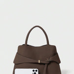 BRIDE — Buckle Strap Top Handle Bag