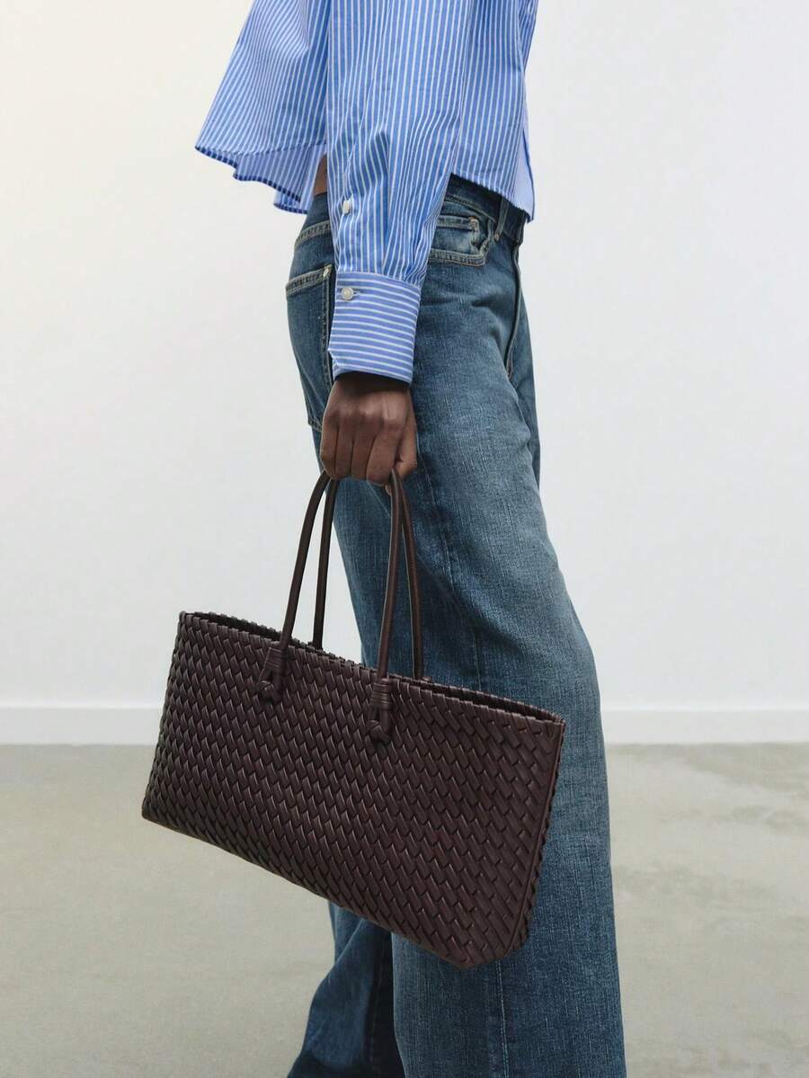 CLAIE — Woven Tote Bag