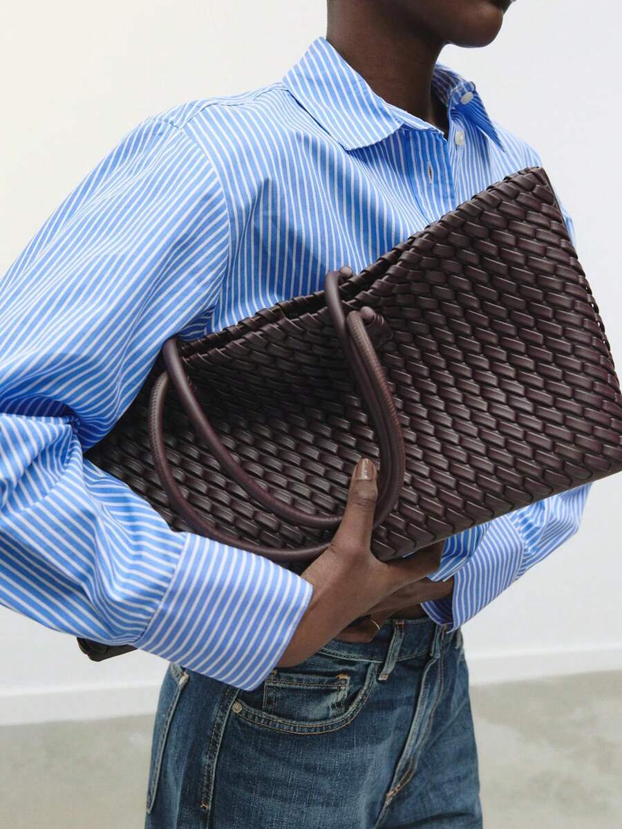 CLAIE — Woven Tote Bag
