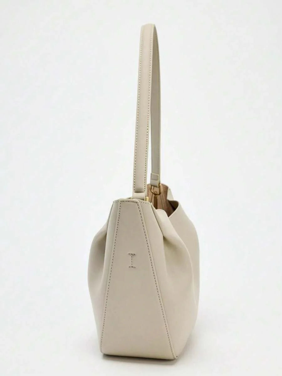 NACRE — Gathered Shoulder Tote