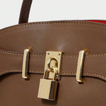 VERROU — Lock Detail Top Handle Bag