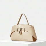 VERROU — Lock Detail Top Handle Bag