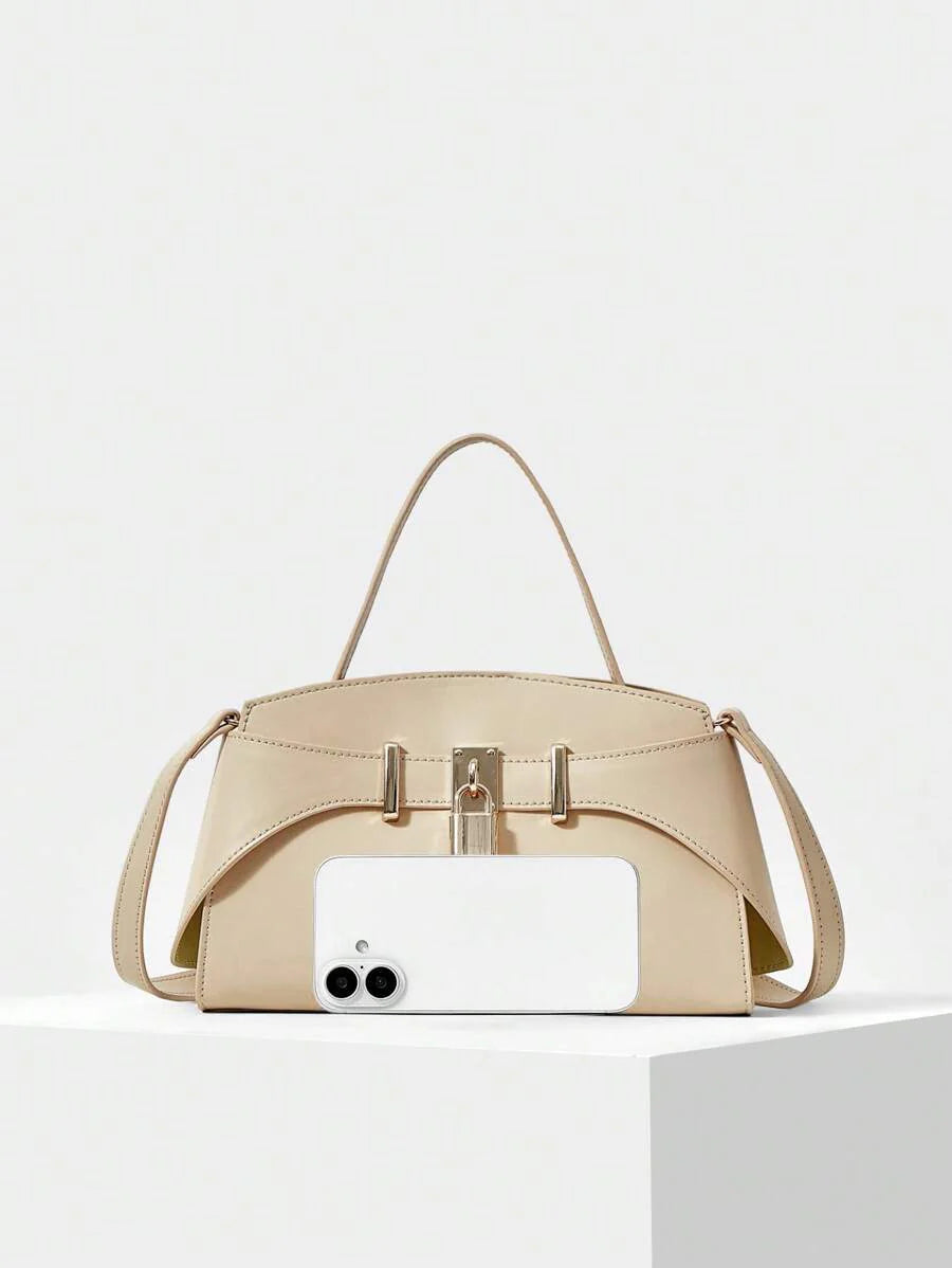VERROU — Lock Detail Top Handle Bag