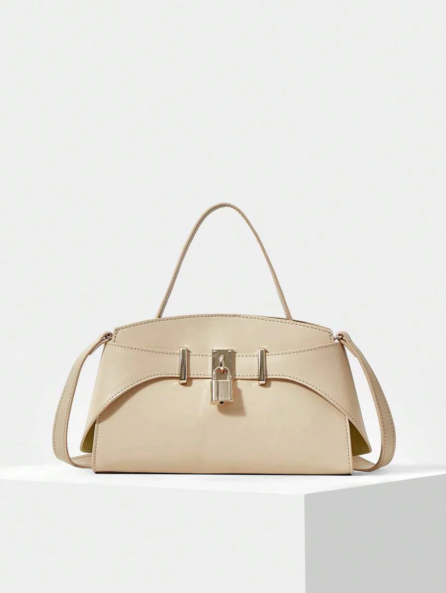 VERROU — Lock Detail Top Handle Bag