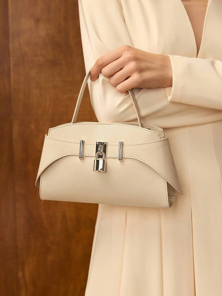 VERROU — Lock Detail Top Handle Bag