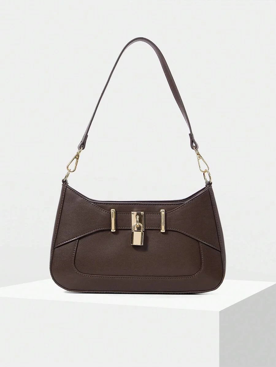 FERMOIR — Buckle Detail Shoulder Bag