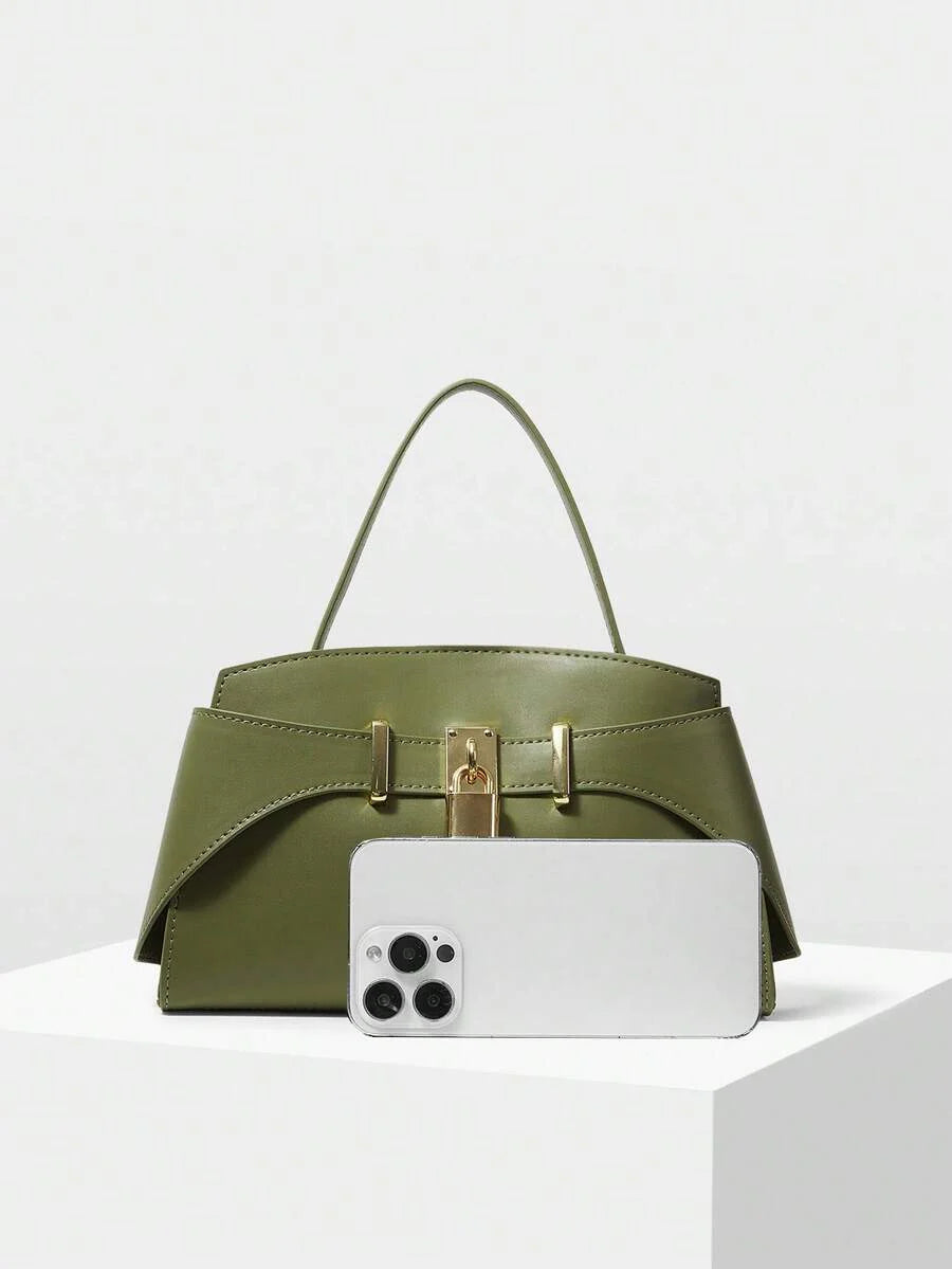 VERROU — Lock Detail Top Handle Bag