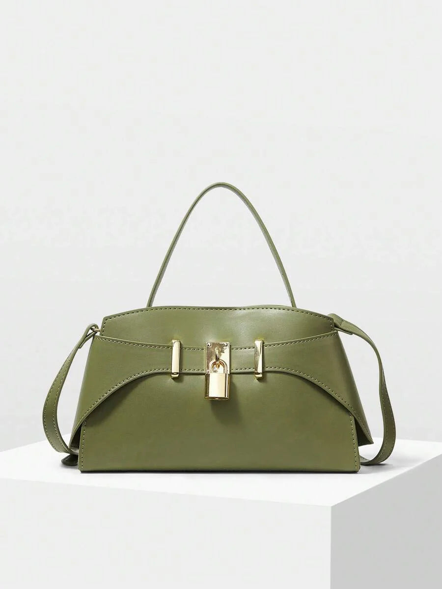VERROU — Lock Detail Top Handle Bag