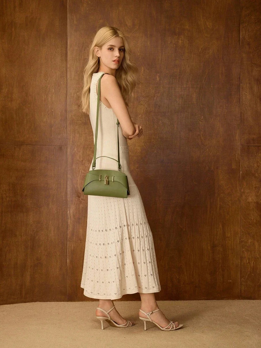 VERROU — Lock Detail Top Handle Bag