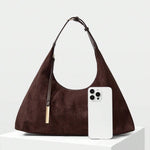 DUNE — Oversized Suede Hobo Bag
