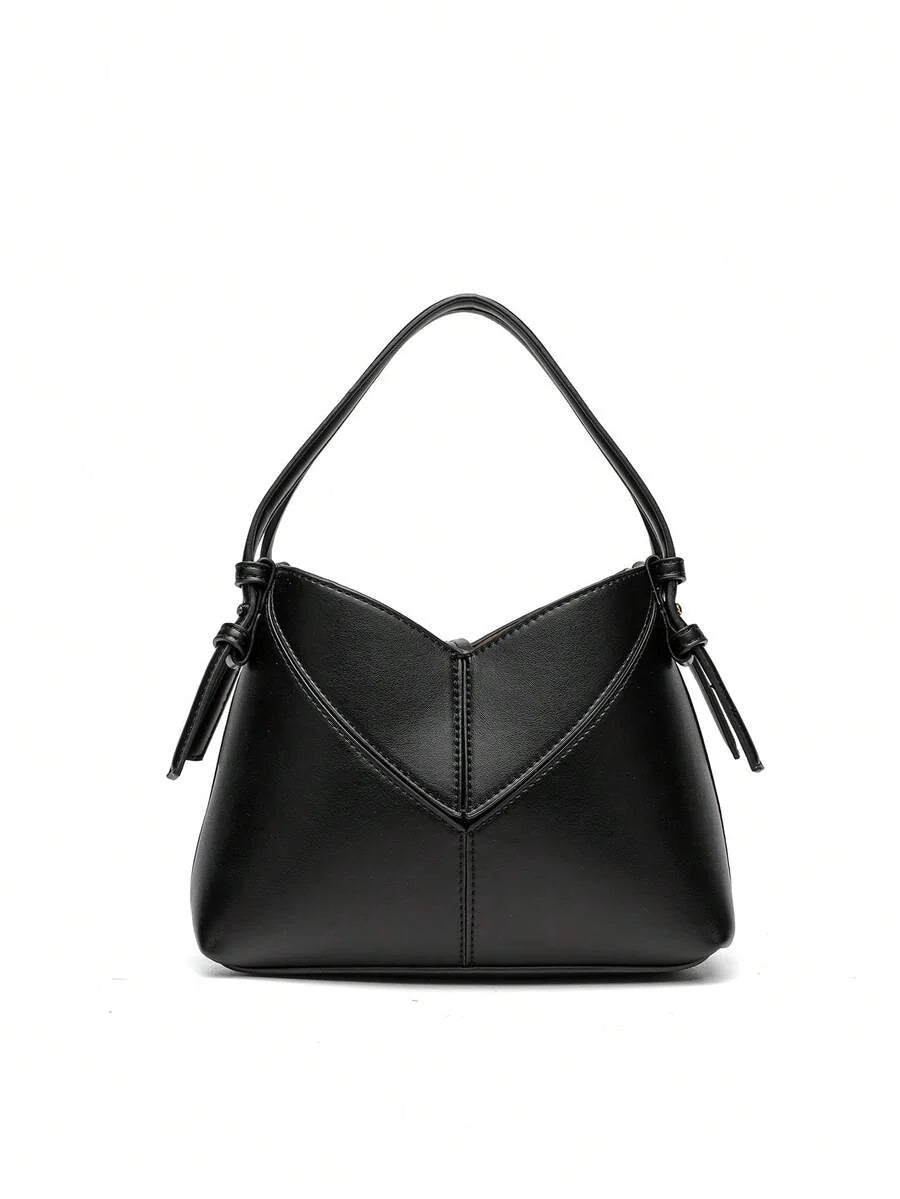 BRUME — Linen Hobo Bag Black