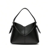 BRUME — Linen Hobo Bag Black