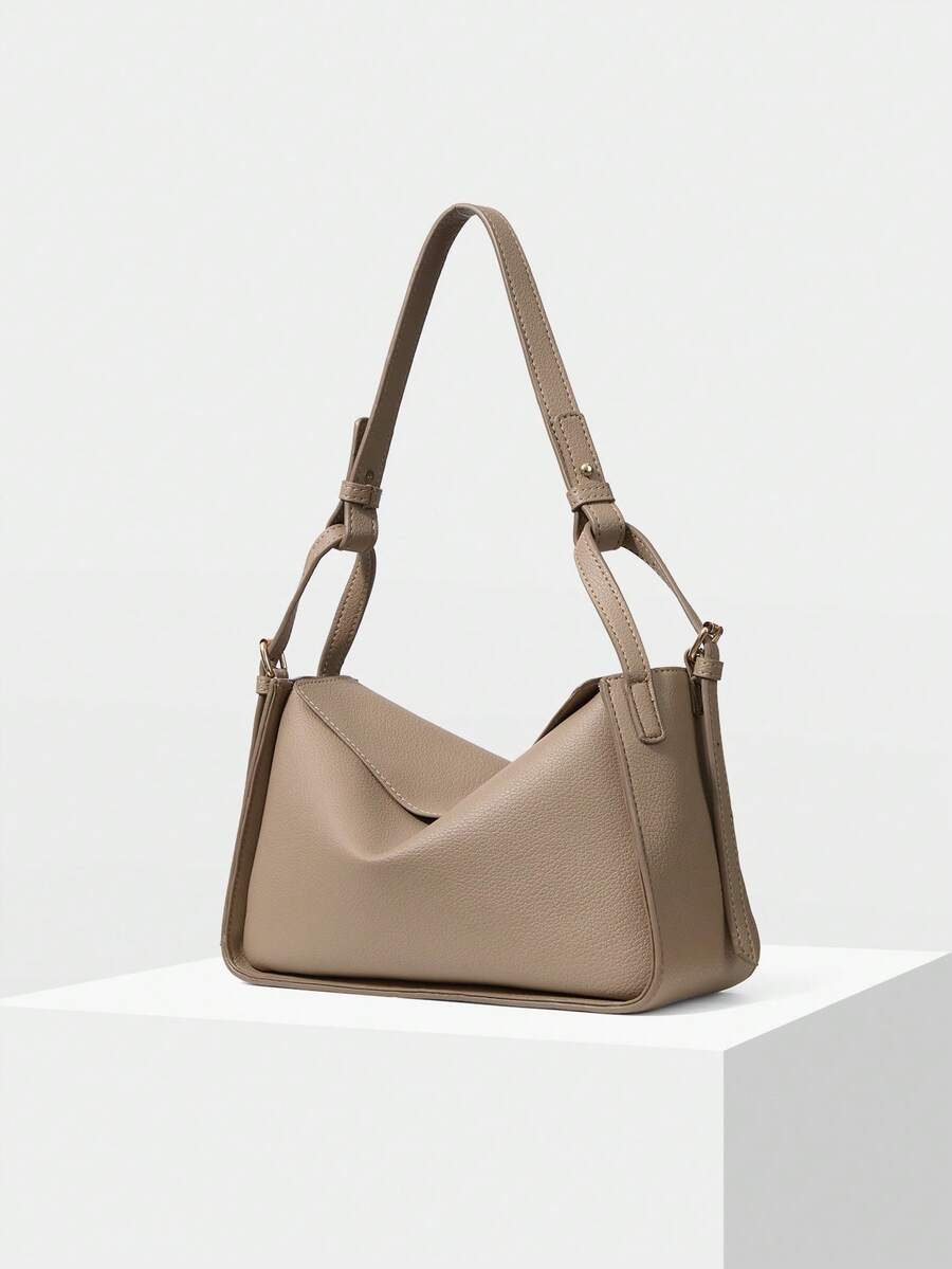 POULAIN — Soft Shoulder Hobo Bag