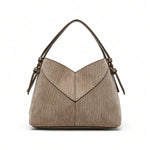 BRUME — Linen Hobo Bag Grey