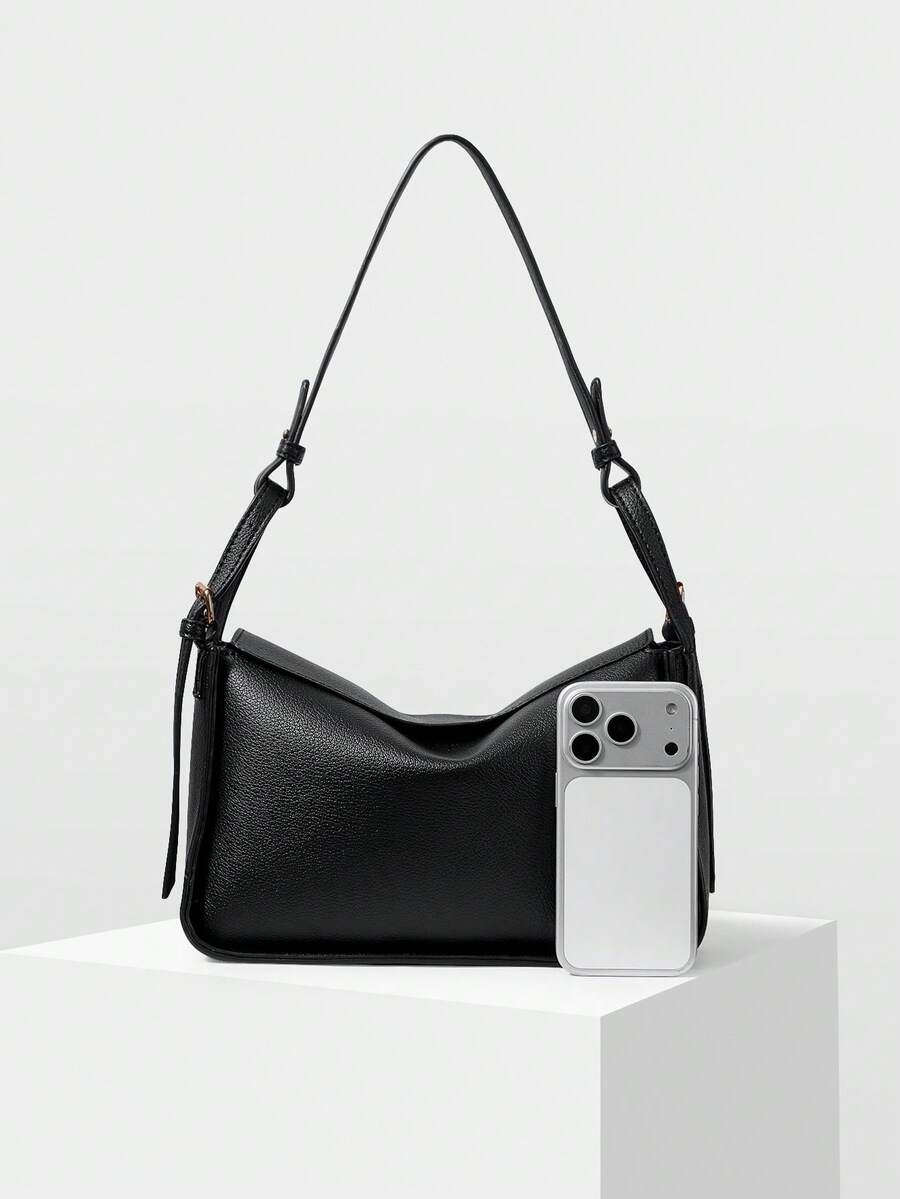 POULAIN — Soft Shoulder Hobo Bag