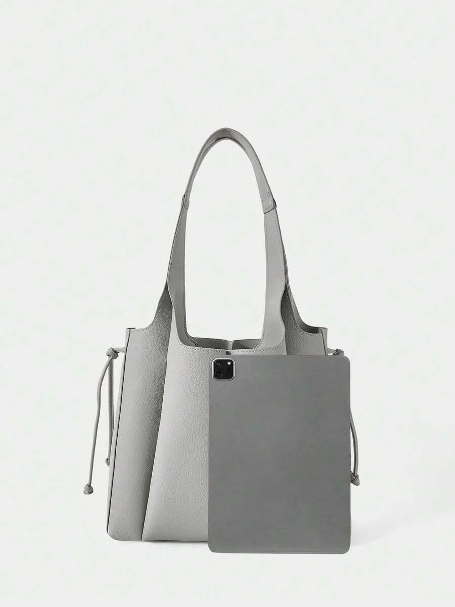 GRISÉ — Asymmetric Pocket Tote Bag