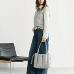 GRISÉ — Asymmetric Pocket Tote Bag