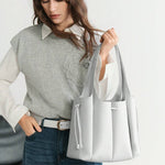 GRISÉ — Asymmetric Pocket Tote Bag