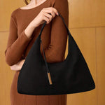 DUNE — Oversized Suede Hobo Bag
