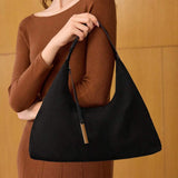 DUNE — Oversized Suede Hobo Bag