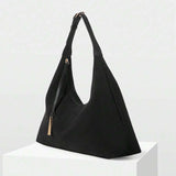 DUNE — Oversized Suede Hobo Bag