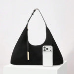 DUNE — Oversized Suede Hobo Bag