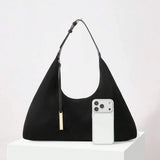 DUNE — Oversized Suede Hobo Bag