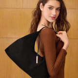 DUNE — Oversized Suede Hobo Bag