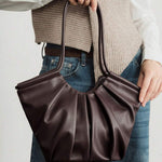VOLANT — Ruffle Shoulder Tote Bag