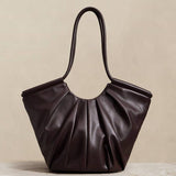 VOLANT — Ruffle Shoulder Tote Bag