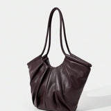 VOLANT — Ruffle Shoulder Tote Bag