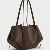 FRONCE — Pleated Oversized Tote Bag