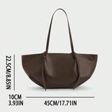 FRONCE — Pleated Oversized Tote Bag