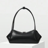 GALBE — Pleated Shoulder Bag Black