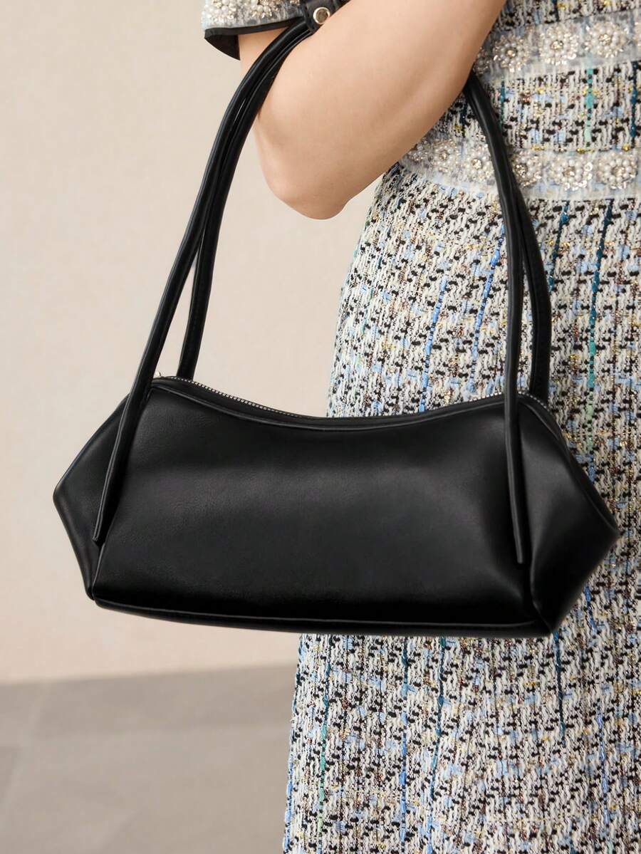 GALBE — Pleated Shoulder Bag