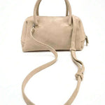 VELOURS — Suedette Boston Top Handle Bag