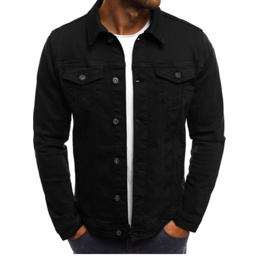 Gerald - Coloured denim jacket for men