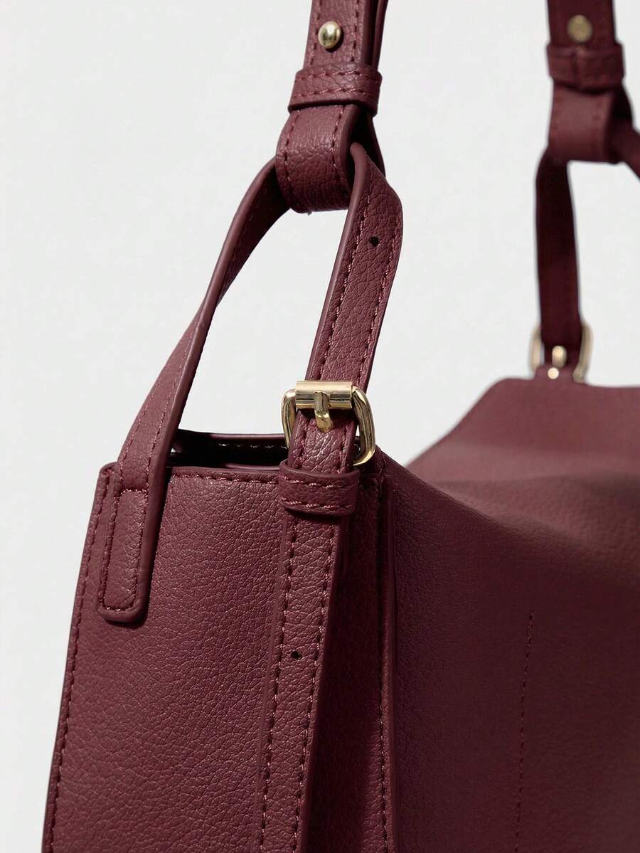 POULAIN — Soft Shoulder Hobo Bag
