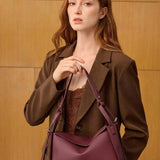POULAIN — Soft Shoulder Hobo Bag