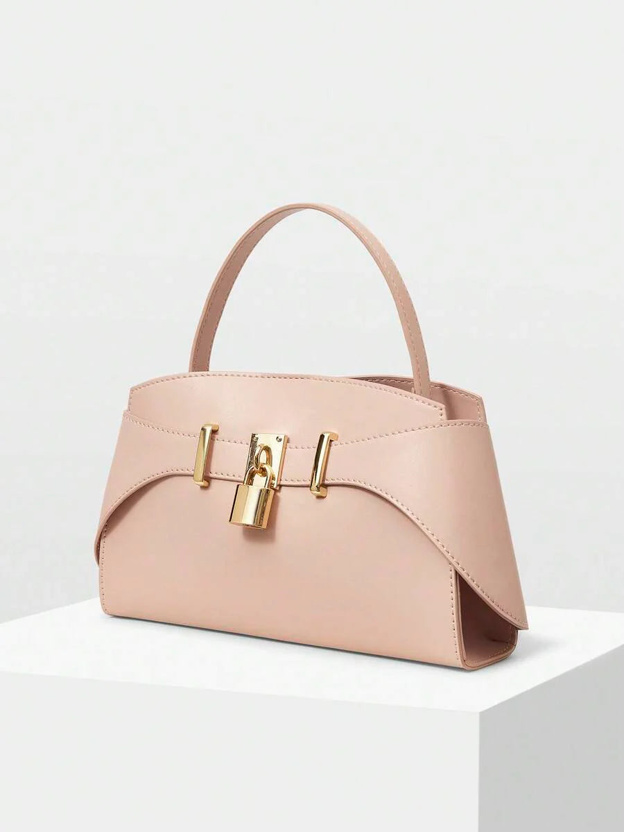 VERROU — Lock Detail Top Handle Bag