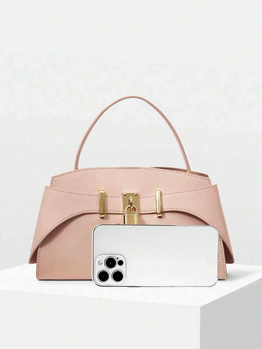VERROU — Lock Detail Top Handle Bag