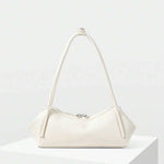 GALBE — Pleated Shoulder Bag Off-white