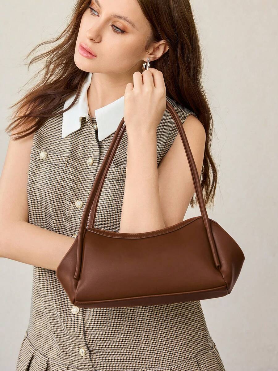GALBE — Pleated Shoulder Bag