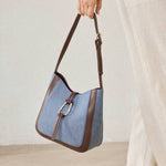ANNEAU — Metal Ring Shoulder Hobo Bag