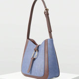 ANNEAU — Metal Ring Shoulder Hobo Bag